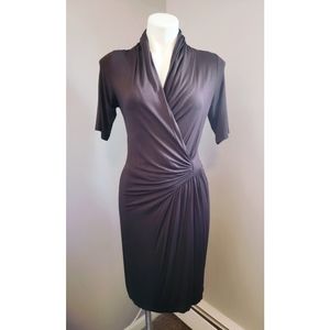 Faux Wrap Dress